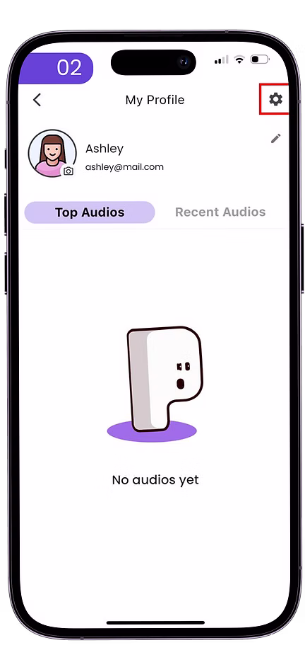 Step 2: Access Settings